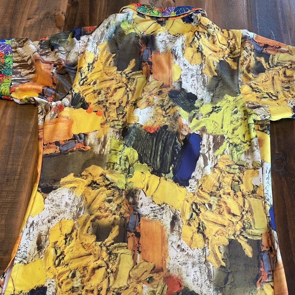 Gudarna Barn Satin Dress Shirt (Size Large)